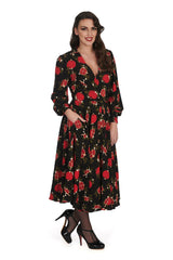 POMEGRANATE DRESS