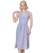 FRONT ROW WRAP DRESS
