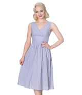 FRONT ROW WRAP DRESS