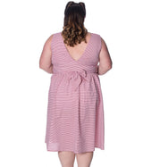 FRONT ROW WRAP DRESS