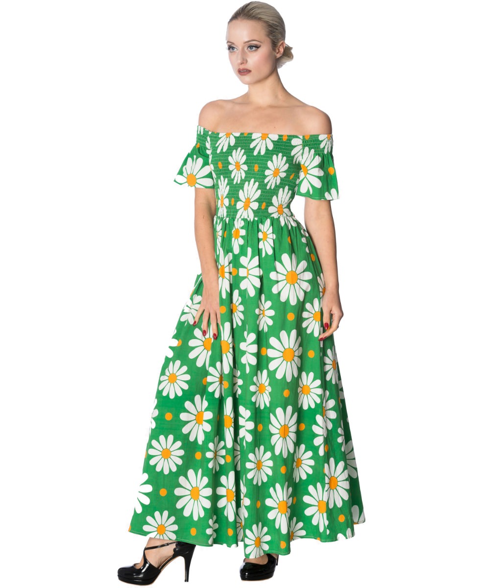 CRAZY DAISY SMOCK DRESS