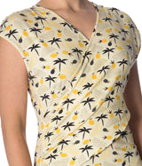PALM SHADE CROSS OVER DRESS