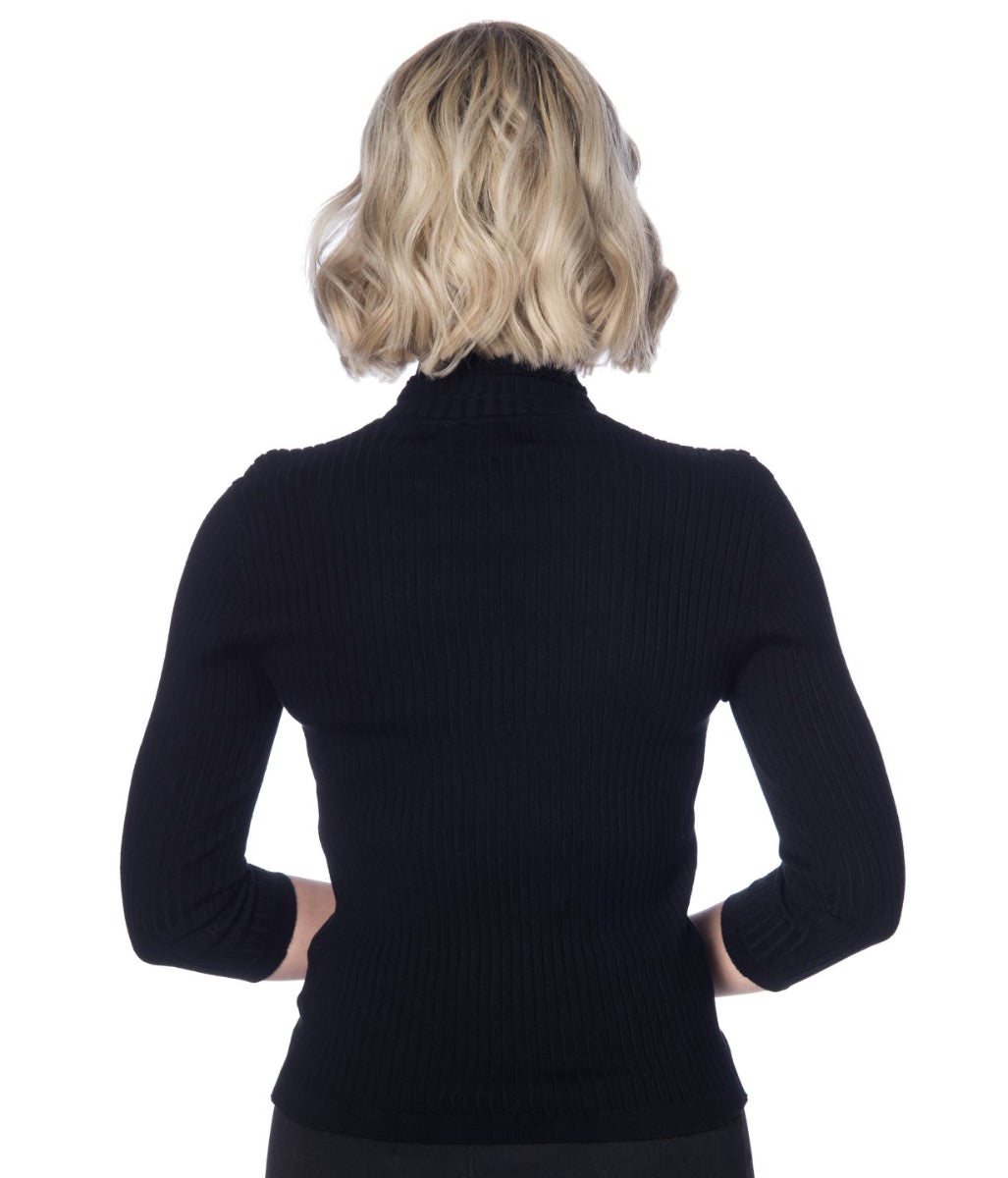 Louise Ribbed Knit Polo