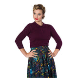 AUDRY BUTTON KNIT TOP