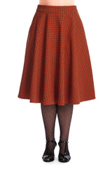 OCTOBER SPOOKS SWING SKIRT