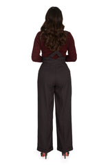 JENNY CHECK TROUSER