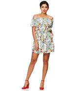 MANDALA OFF SHOULDER PLAYSUIT