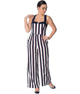 SET SAIL STRIPED MULTIWAY JUMPSUIT