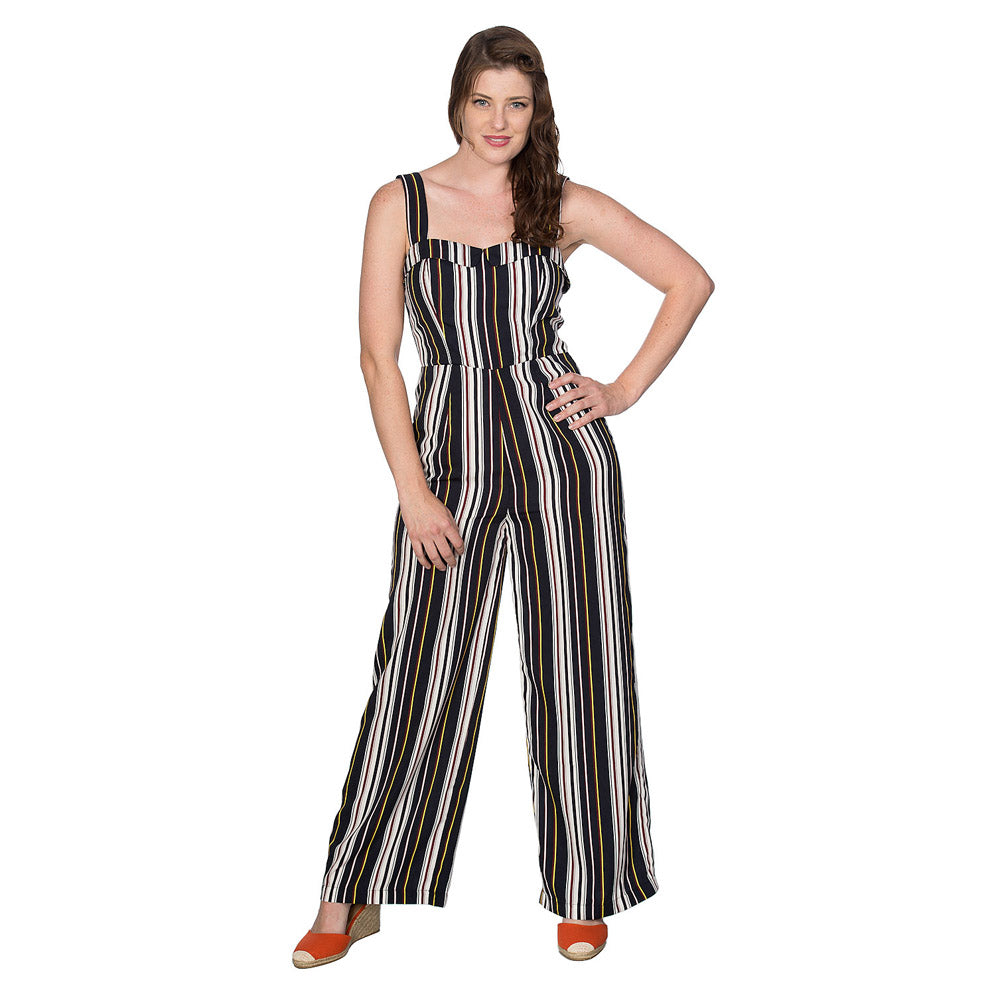 STRIPE PLAYSUIT
