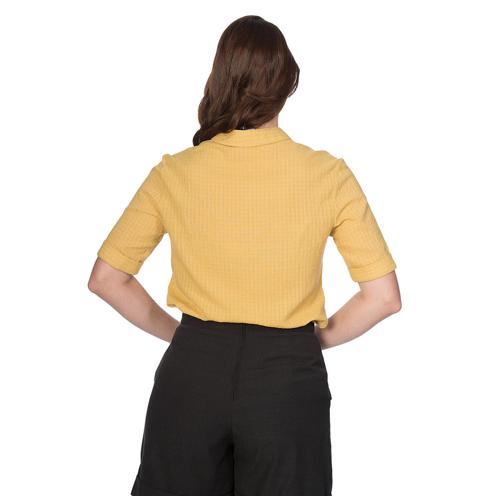 BOXY TEXTURED SHIRT