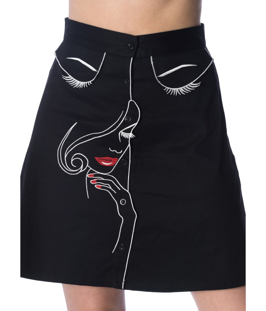 MODEL FACE SKIRT