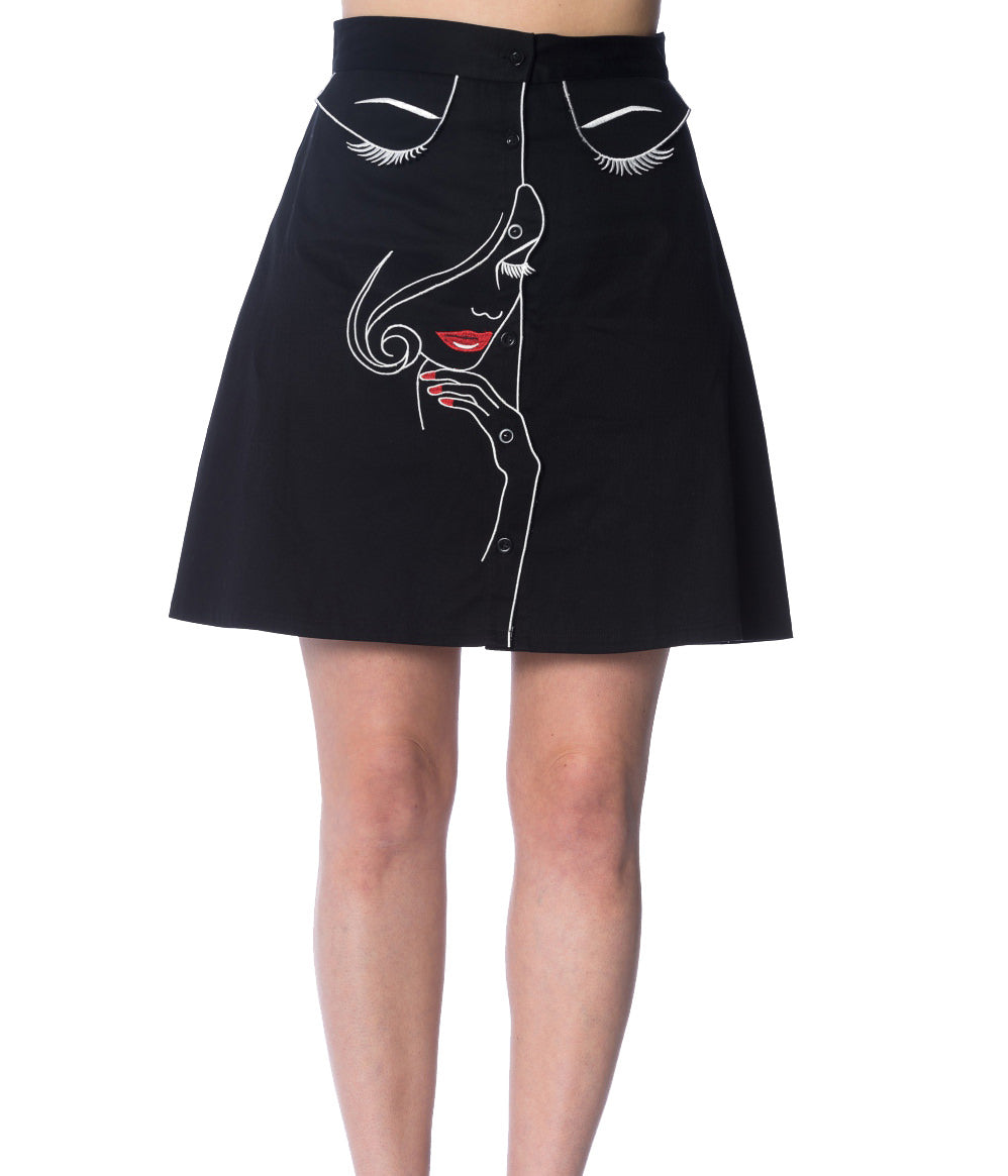 MODEL FACE SKIRT