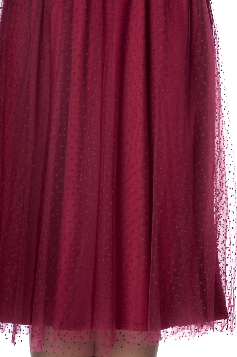 TIMEA TULE SKIRT