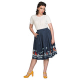 SUMMER SAIL PLEAT SKIRT