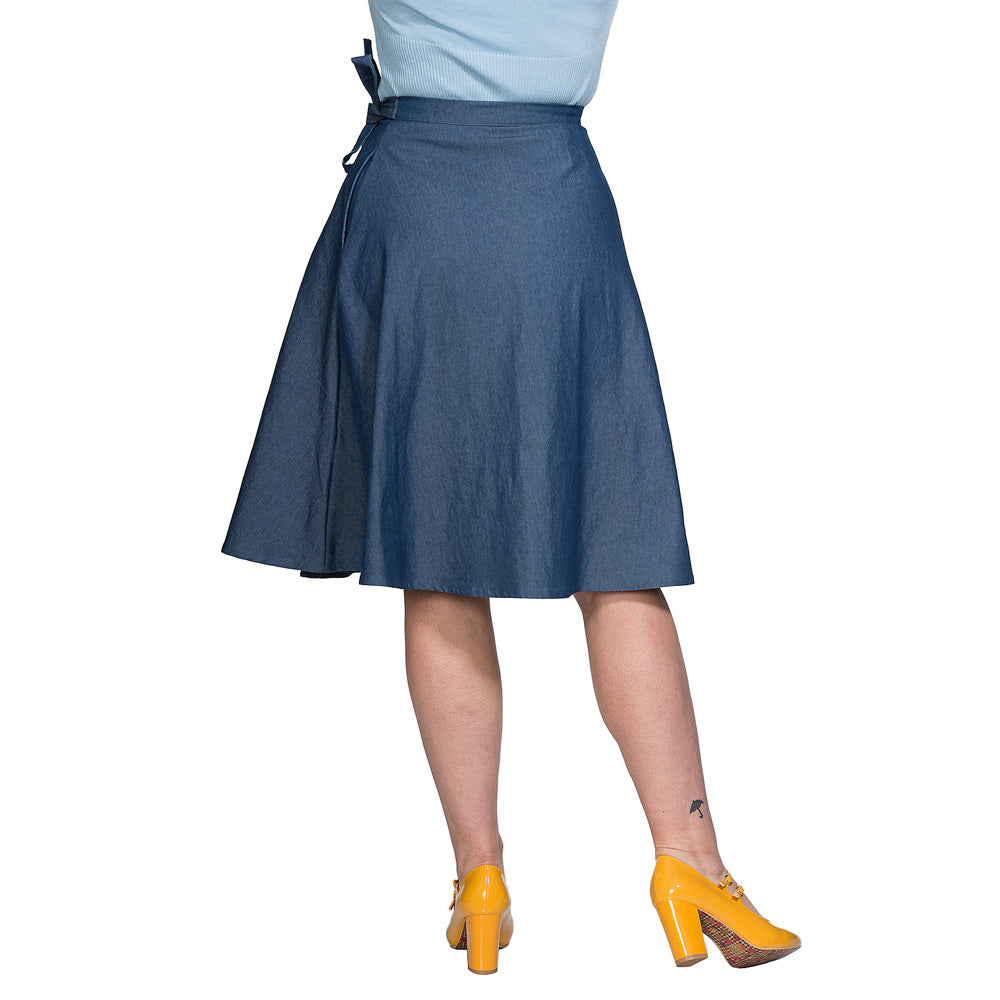 SWEET SAIL WRAP SKIRT