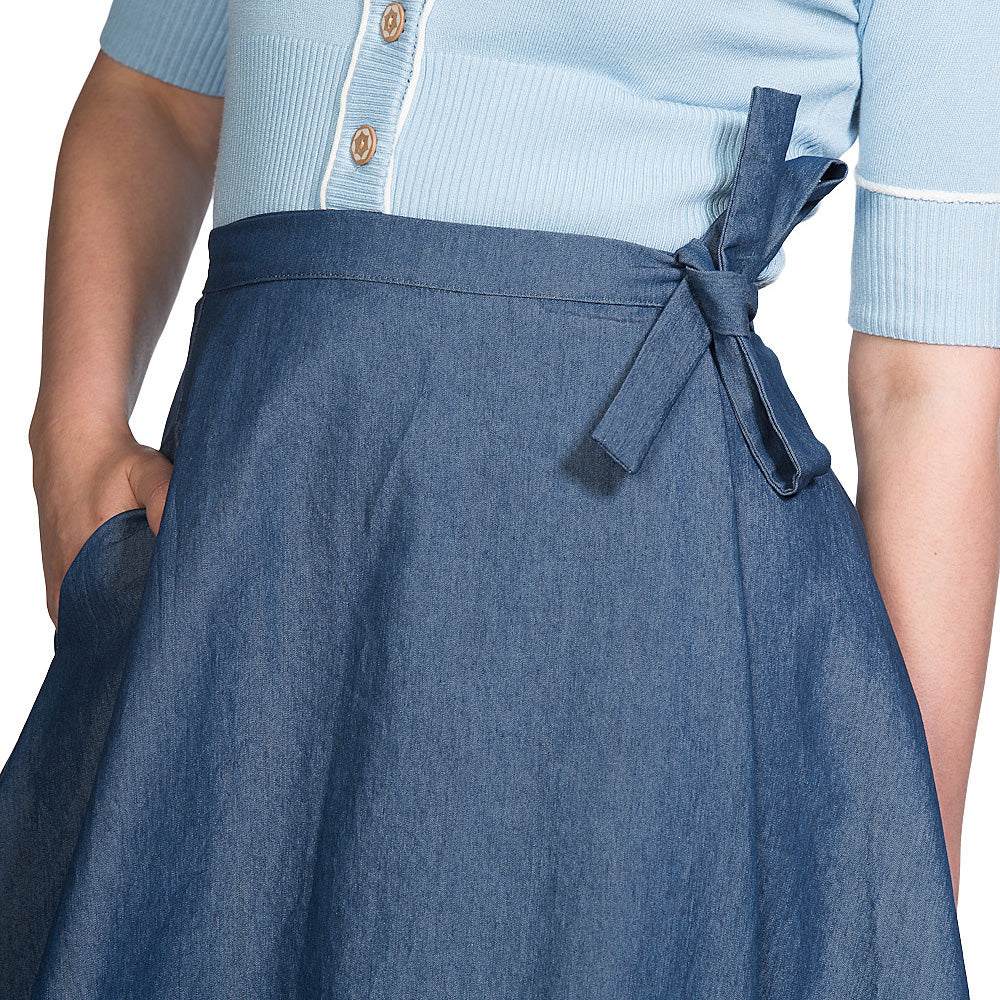 SWEET SAIL WRAP SKIRT