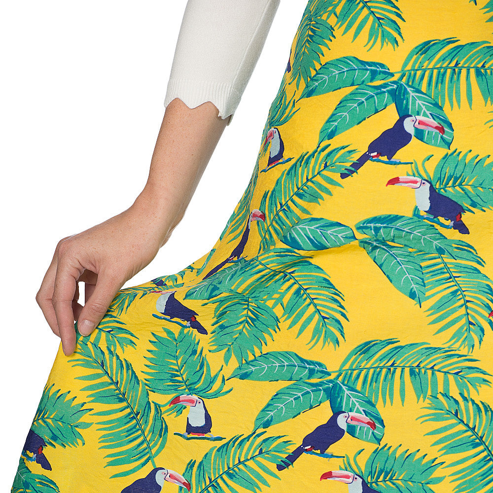 TOUCAN ALL OVER SKIRT