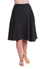 Banned Retro 1940's Bunny Hop Knit Rita Flare Skirt