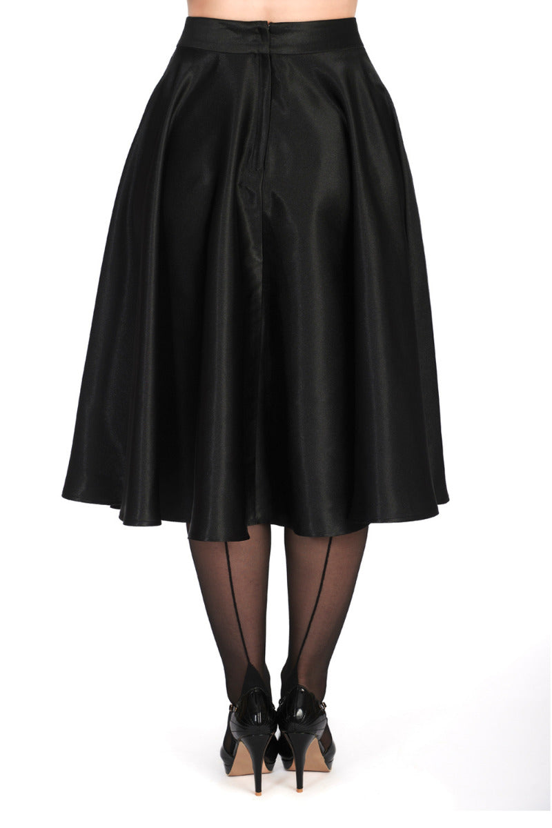 HAZEL SATIN SPARKLE SKIRT