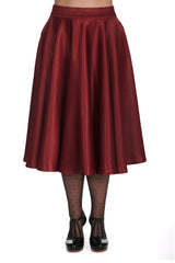 HAZEL SATIN SPARKLE SKIRT