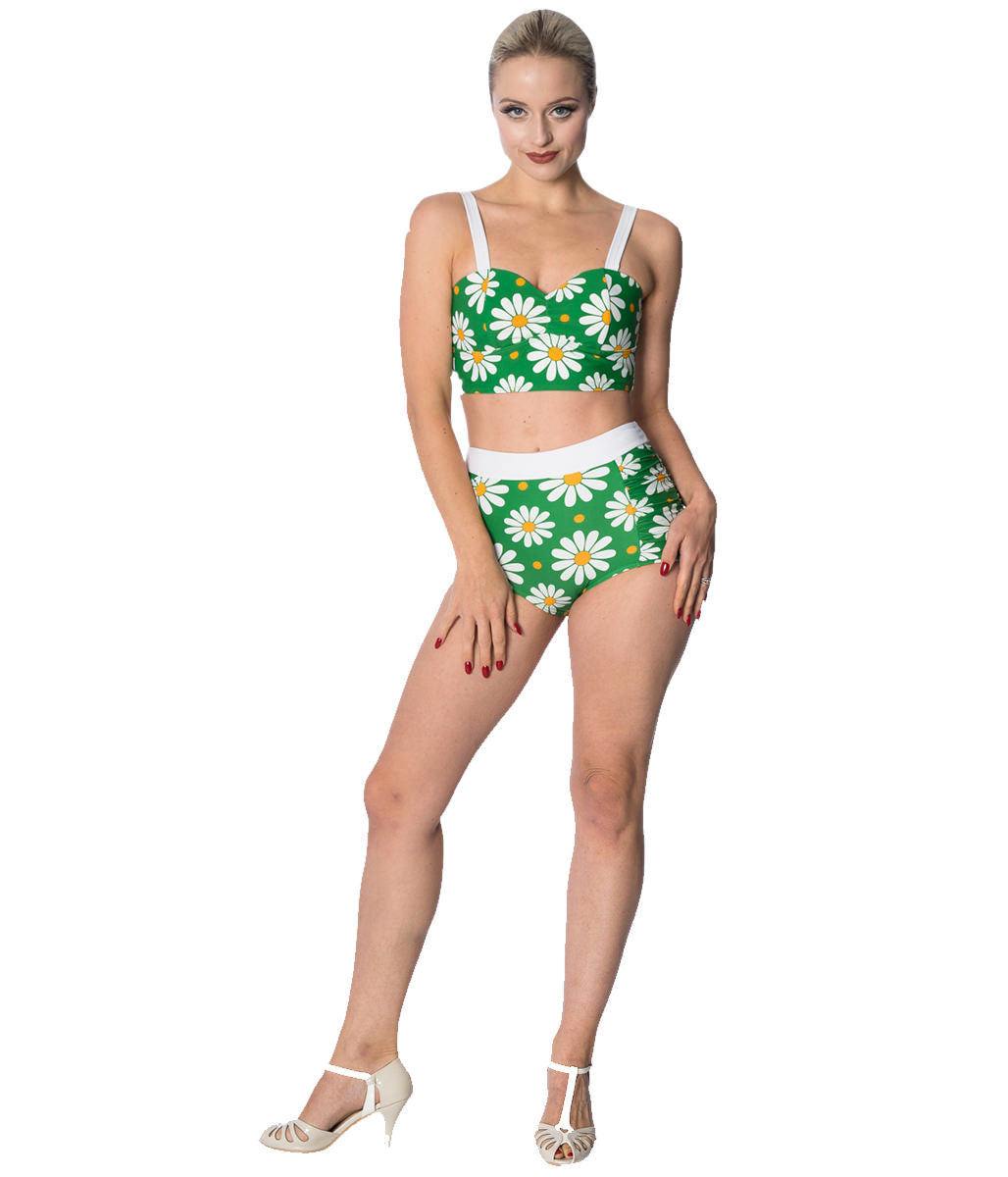 CRAZY DAISY BIKINI TOP
