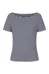 Banned Retro 1950's Stripe Nautical Boat Neck Vintage Dorothy Top