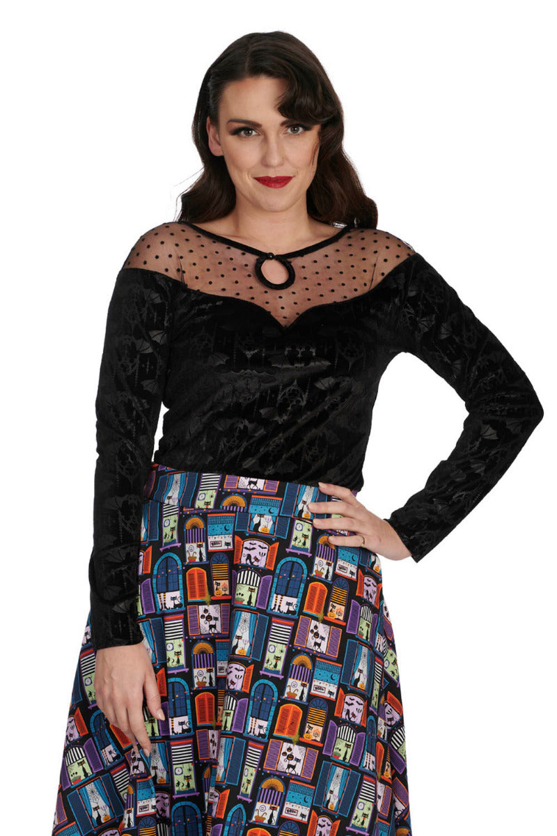 VELVET BAT TOP