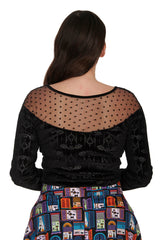 VELVET BAT TOP