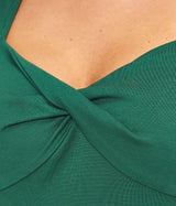 SHE WHO DARES TOP Forest Green