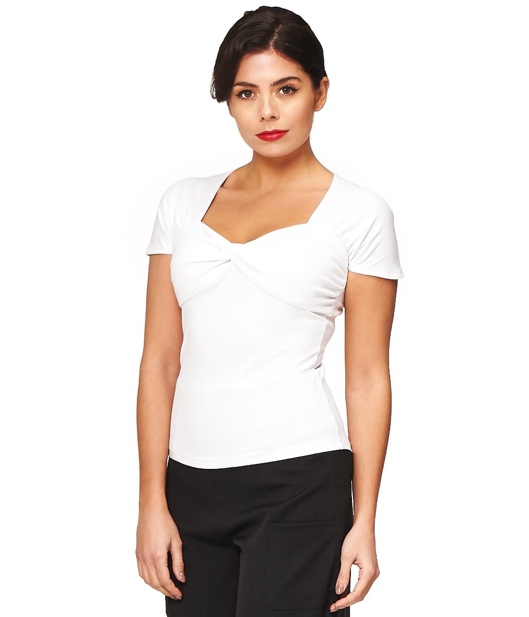 SHE WHO DARES TOP OffWhite
