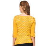 CHARMING HEART KNIT TOP