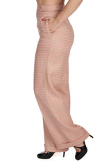 RUBY CHECK TROUSER