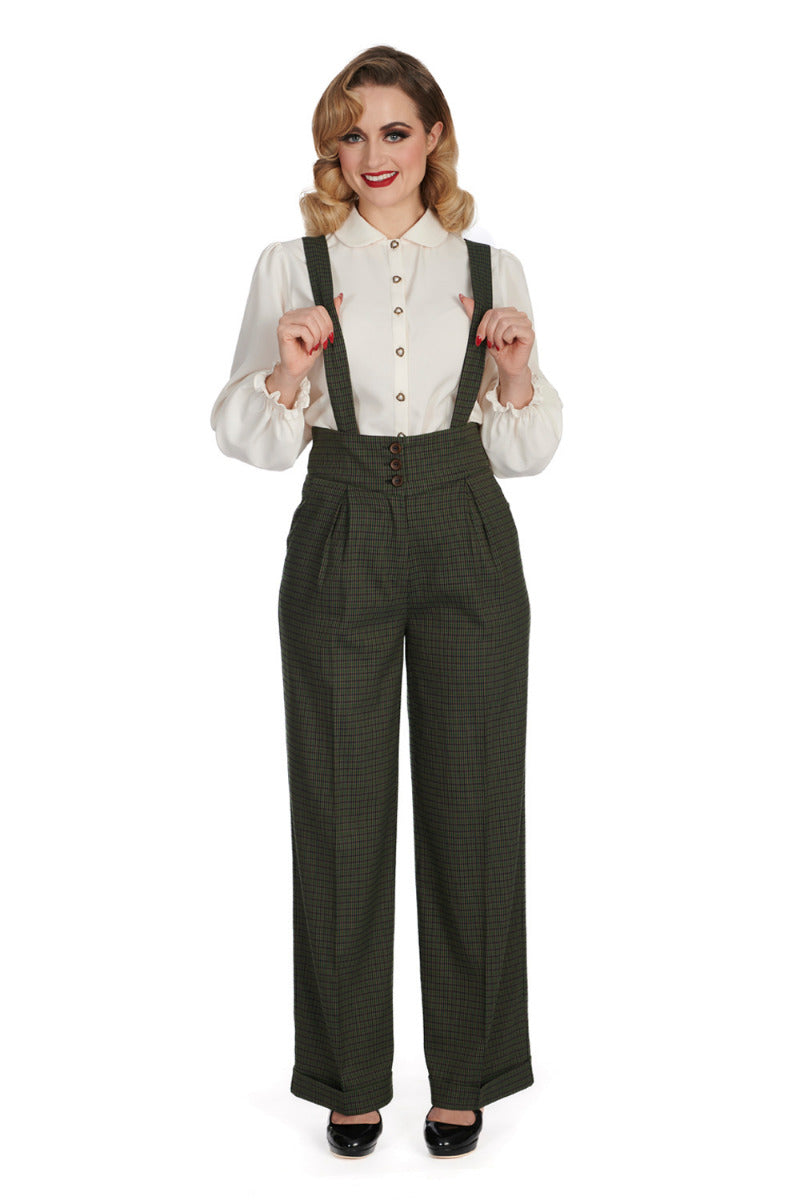 JENNY CHECK TROUSER