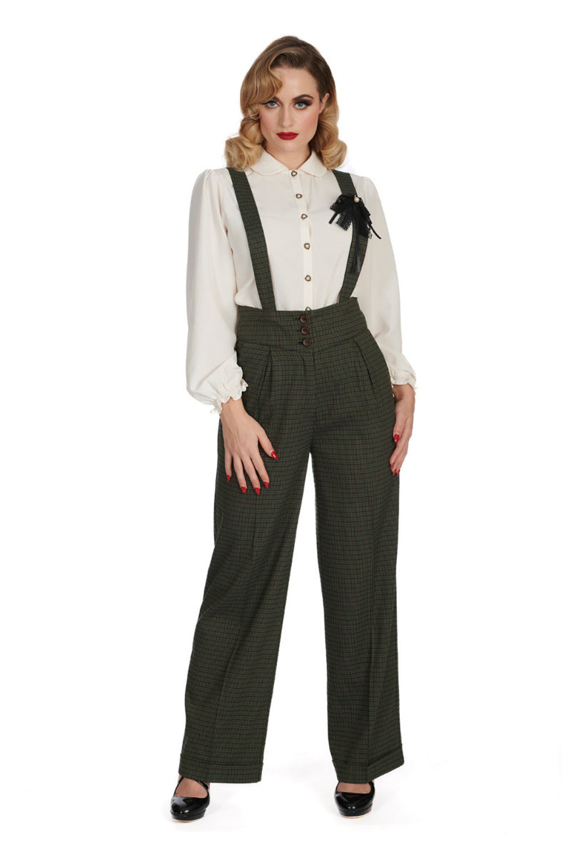 JENNY CHECK TROUSER