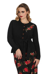 POMEGRANATE CARDIGAN