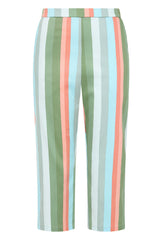 Esme Lollipop stripes capri Multicolor
