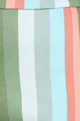 Esme Lollipop stripes capri Multicolor