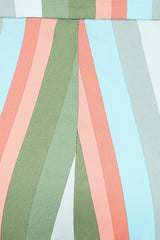 Esme Lollipop stripes capri Multicolor