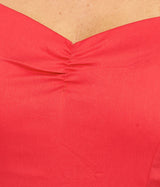 Banned Retro Winnie Off Shoulder Vintage Top Red