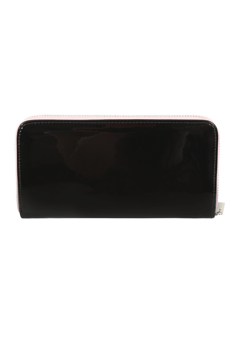 BANNED The Swallows Return Lacquer Wallet | Rockabilly Card Organizer-Black-One Size