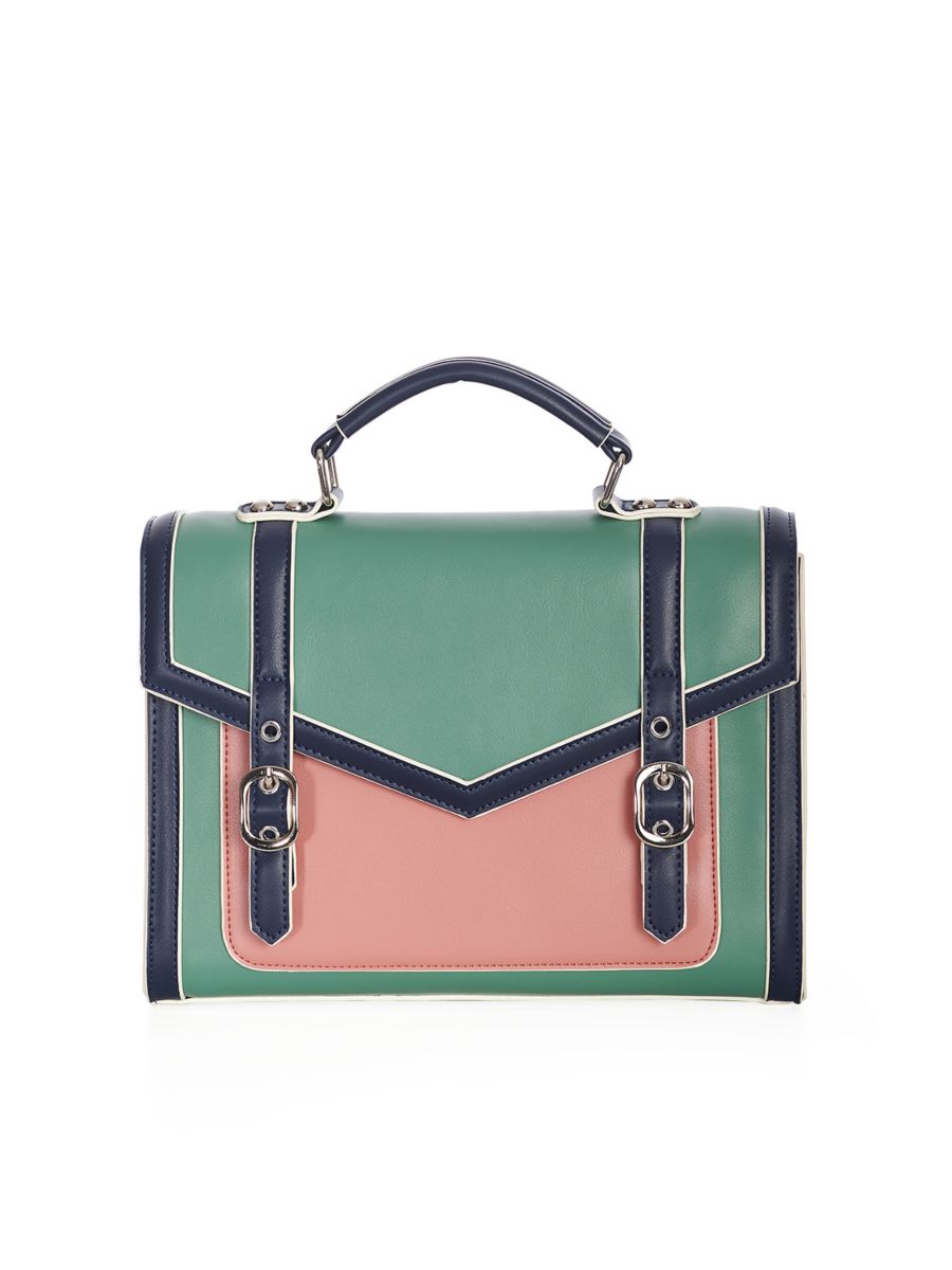 MIRABELLE MESSENGER SHOULDER  BAG Green