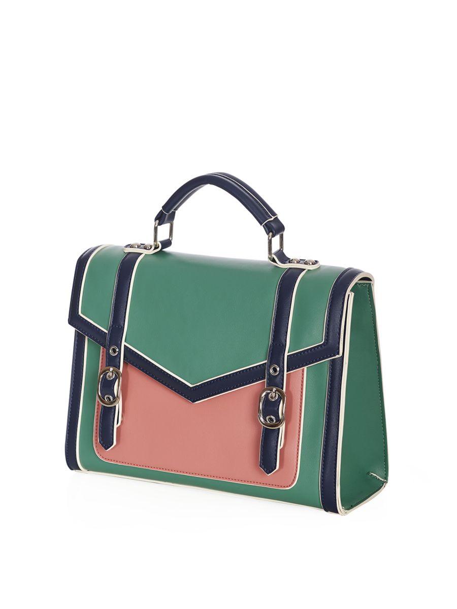 MIRABELLE MESSENGER SHOULDER  BAG Green