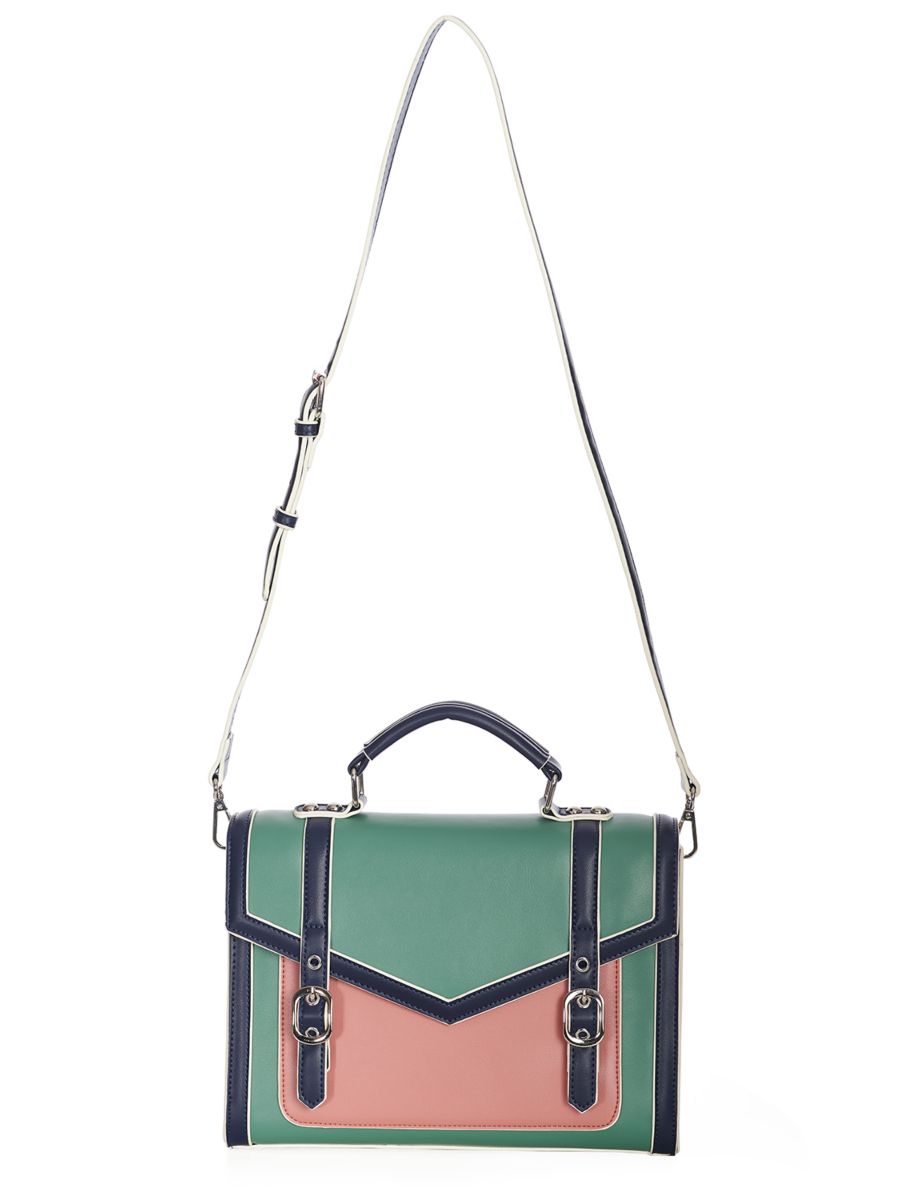 MIRABELLE MESSENGER SHOULDER  BAG Green