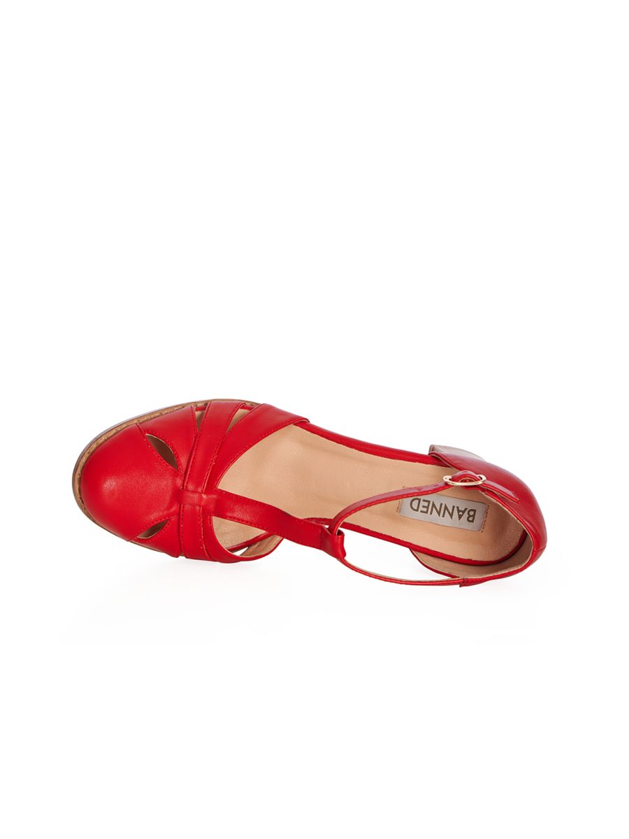 FANCY FOOTWORK SANDALS Coral