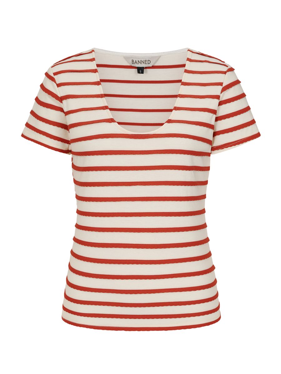 SUMMER ETHEL TOP Red