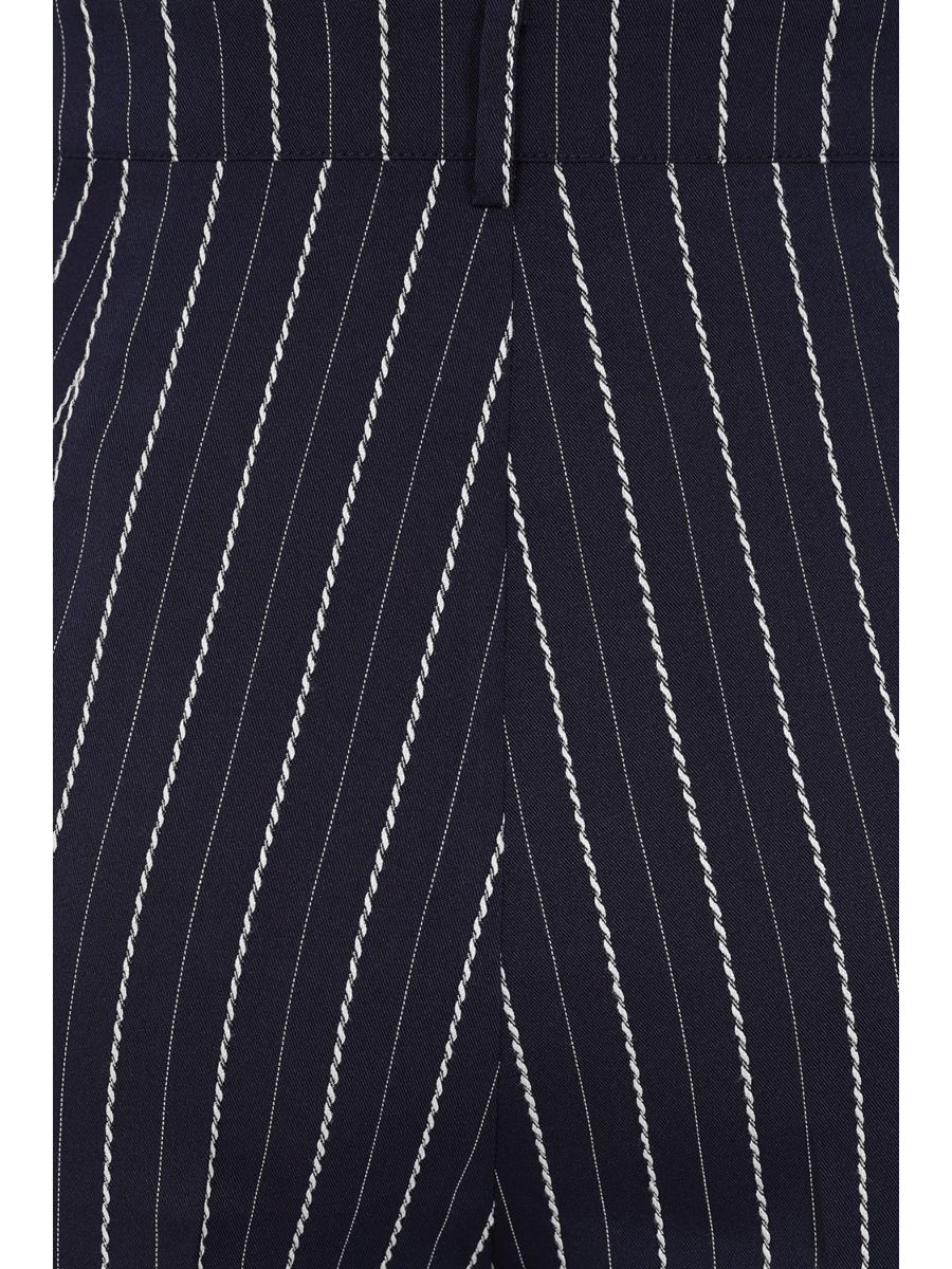 MARTHA SAIL STRIPE TROUSER Navy