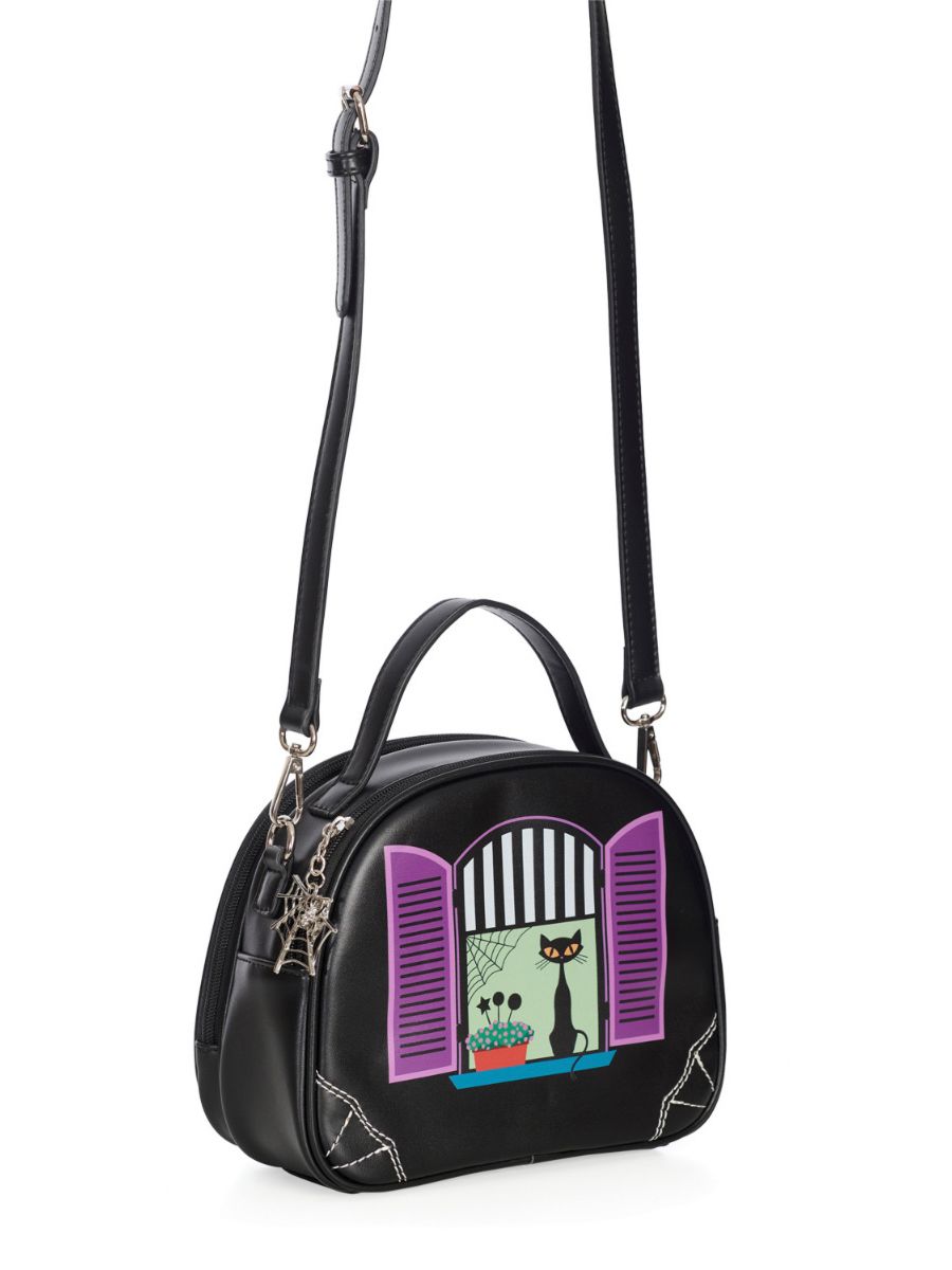 WINDOW CAT SHOULDER BAG