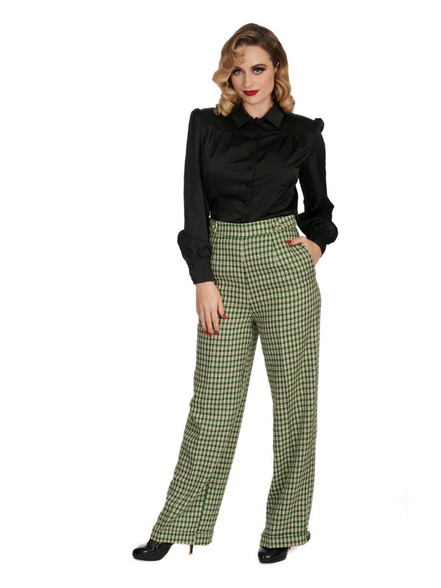 RUBY CHECK TROUSER