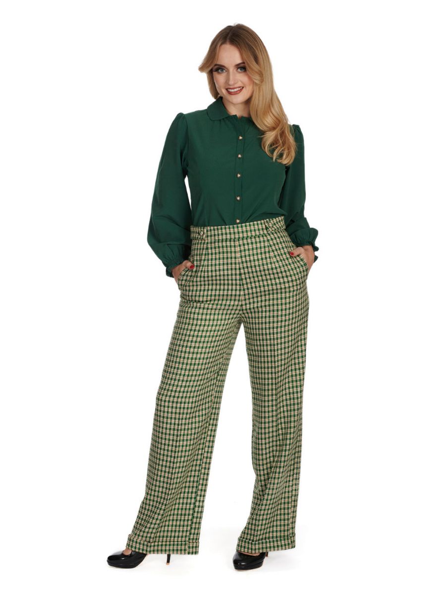 RUBY CHECK TROUSER