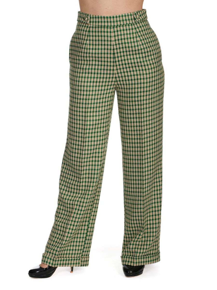 RUBY CHECK TROUSER